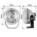 ΠΡΟΒΟΛΕΙΣ ΟΜΙΧΛΗΣ ME LED ANGEL EYE H3 12V 55W 2 ΤΕΜ. € 35,90