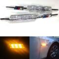 Led φλας για BMW E46 / E60 / E90 M-look (2003-2008) - χρωμίου - σετ 2τμχ. € 37,1