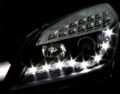 Φανάρια εμπρός led με DRL για Opel Astra H (2004-2009) - black , με λάμπες (Η1) - σετ 2τμχ. € 433,1