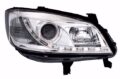 Φανάρια εμπρός led για Opel Zafira A (1999-2005) - chrome , με λάμπες (Η1) - σετ 2τμχ. € 379,1