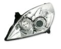 Φανάρια εμπρός angel eyes για Opel Vectra C (2005-2009) - chrome , χωρίς λάμπες (Η7) - σετ 2τμχ. € 280,7