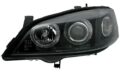 Φανάρια εμπρός angel eyes για Opel Astra G (1998-2004) - μαύρα , χωρίς λάμπες (Η7) - σετ 2τμχ. € 293,9