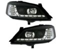 Φανάρια εμπρός led με DRL για Opel Astra G (1998-2004) - μαύρα , με λάμπες (Η1) - σετ 2τμχ. € 396,5