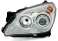 Φανάρια εμπρός angel eyes για Opel Astra H (2004-2009) - chrome , με λάμπες (Η1) - σετ 2τμχ. € 297,5