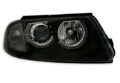 Φανάρια εμπρός angel eyes για Vw Passat B5.5 (2001-2005) - μαύρα , χωρίς λάμπες (Η7) - σετ 2τμχ. € 313,1