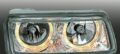 Φανάρια εμπρός angel eyes για Vw Passat Β4 (1993-1996) - chrome , χωρίς λάμπες (Η7) - σετ 2τμχ. € 199,1