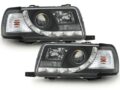 Φανάρια εμπρός led για Audi 80 (1991-1994) - μαύρα , με λάμπες (Η1) - σετ 2τμχ. € 265,1