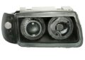 Φανάρια εμπρός angel eyes για Vw Polo 6N (1994-1999) - μαύρα , χωρίς λάμπες (Η7) - σετ 2τμχ. € 226,7