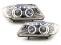 Φανάρια εμπρός led angel eyes για BMW E90(2005-2008) - μαύρο , με λάμπες (Η1) - σετ 2τμχ. € 433,1