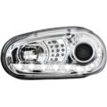 Φανάρια εμπρός led για Vw Golf IV - chrome , με λάμπες (Η1) - σετ 2τμχ. € 337,1