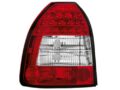 Πίσω φανάρια led για Honda Civic 3D (1996-2001) - κόκκινα / chrome - σετ 2τμχ. € 247,1