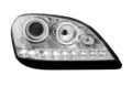 Φανάρια εμπρός led για Mercedes ML W164 (2005-2008) , χωρίς λάμπες (Η7) - σετ 2τμχ. € 601,7