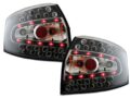 Πίσω φανάρια led συμβατά με Audi A4 sedan (2001-2004) - μαύρα - σετ 2τμχ. € 211,1