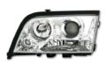 Φανάρια εμπρός για Mercedes C-CLASS W202 (1993-2001) , chrome , με λάμπες (Η1) - σετ 2τμχ. € 325,7