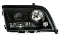 Φανάρια εμπρός για Mercedes C-CLASS W202 (1993-2001) , μαύρα , με λάμπες (Η1) - σετ 2τμχ. € 340,1