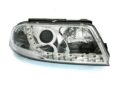 Φανάρια εμπρός led για Vw Passat B5.5 (2001-2005) - χρωμίου , με λάμπες (Η1) - σετ 2τμχ. € 391,1