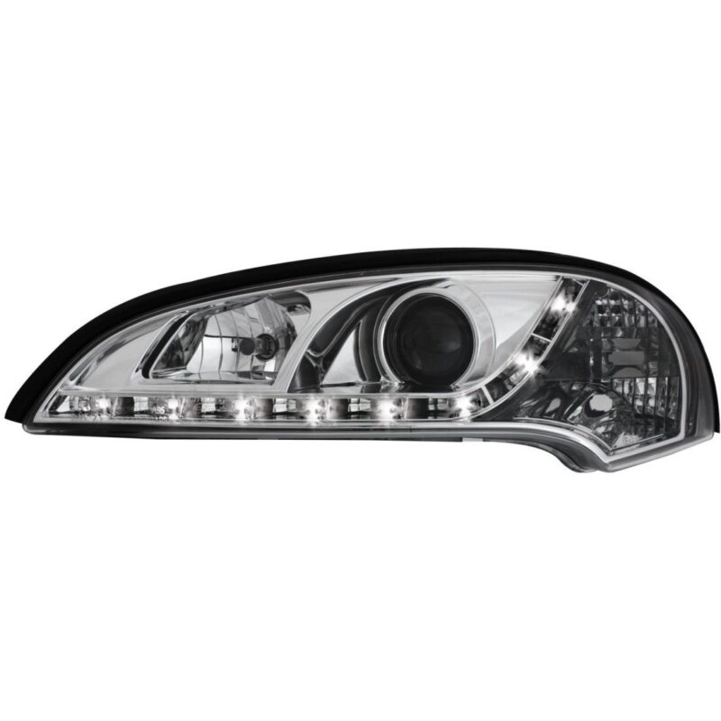 Φανάρια εμπρός led για Opel Tigra (1991-2000) - chrome , με λάμπες (Η1) - σετ 2τμχ. € 391,1