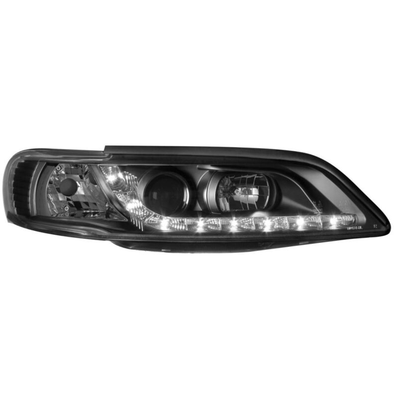 Φανάρια εμπρός led για Opel Vectra B (1996-1999) , μαύρα , χωρίς λάμπες (Η1) - σετ 2τμχ. € 313,1