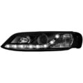 Φανάρια εμπρός led για Opel Vectra B (1996-1999) , μαύρα , με λάμπες (Η1) - σετ 2τμχ. € 373,1