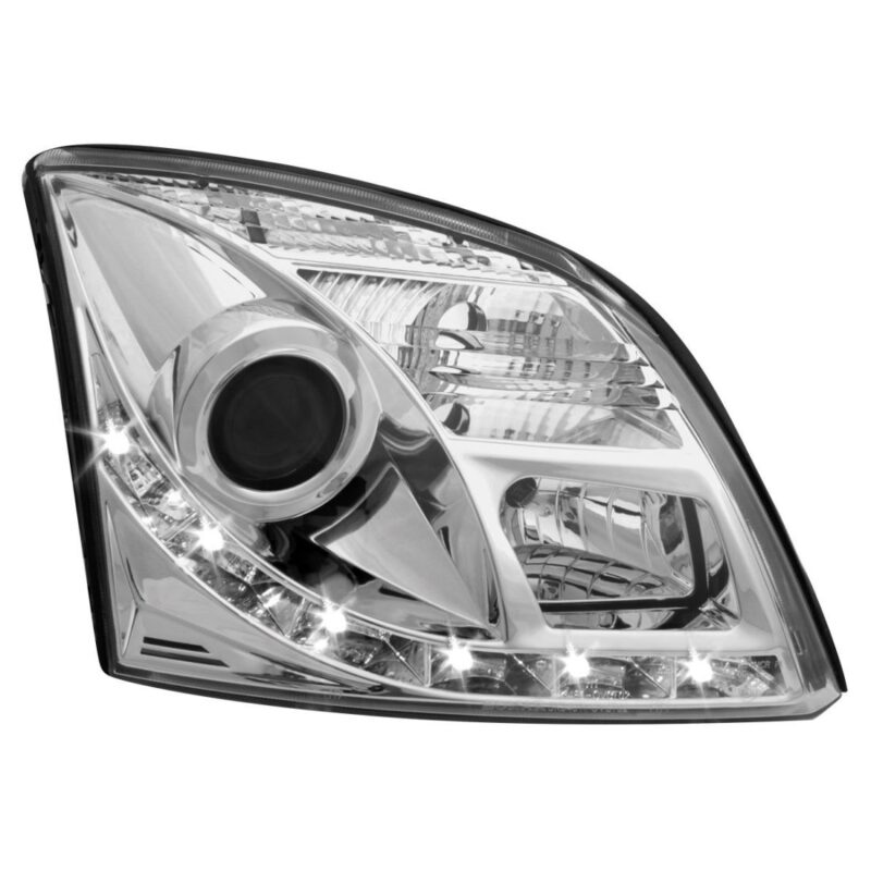 Φανάρια εμπρός led για Opel Vectra C (2002-2005) - chrome , με λάμπες (Η1) - σετ 2τμχ. € 421,1