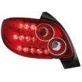 Πίσω φανάρια τύπου led για Peugeot 206 - σετ 2τμχ. € 187,1