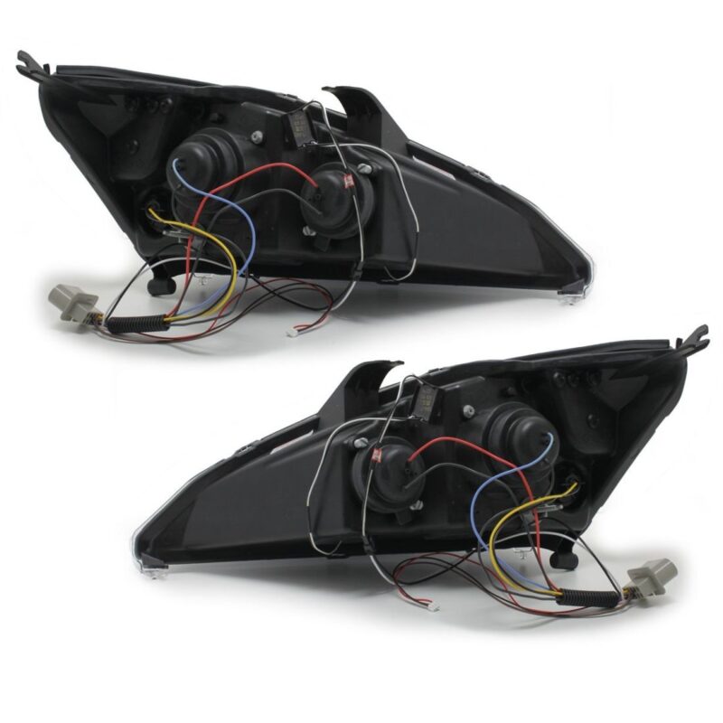 Φανάρια εμπρός Devil eyes led για Ford Focus (1998-2001) - chrome , με λάμπες (Η1) - σετ 2τμχ. € 295,1