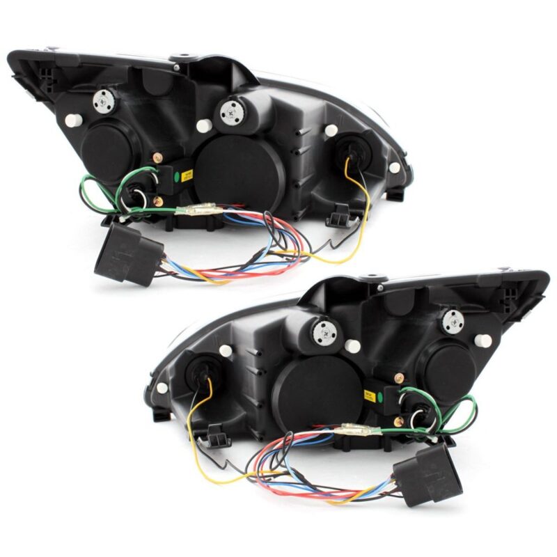 Φανάρια εμπρός Devil eyes led για Ford Focus (2005-2008) - χρωμίου , με λάμπες (Η1) - σετ 2τμχ. € 349,1