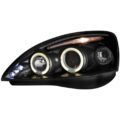 Φανάρια εμπρός angel eyes για Opel Corsa C (2001-2006) - black , με λάμπες (Η1) - σετ 2τμχ. € 253,1