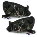 Φανάρια εμπρός angel eyes για Opel Corsa C (2001-2006) - black , με λάμπες (Η1) - σετ 2τμχ. € 253,1