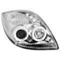 Φανάρια εμπρός angel eyes για Toyota Yaris (2006-2009) - chrome , με λάμπες (Η1) - σετ 2τμχ. € 331,1