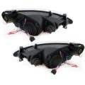 Φανάρια εμπρός angel eyes για Peugeot 307 (2001-2005), με λάμπες (Η1) - σετ 2τμχ. € 474,5