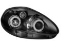 Φανάρια εμπρός angel eyes για Fiat Grande Punto (2005-2008) - μαύρα , με λάμπες (Η1) - σετ 2τμχ. € 277,7