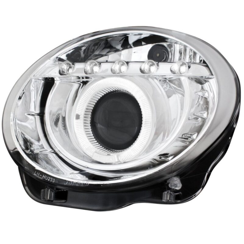 Φανάρια εμπρός led για Fiat 500 (2007+) - chrome , με λάμπες (Η1) - σετ 2τμχ. € 301,1