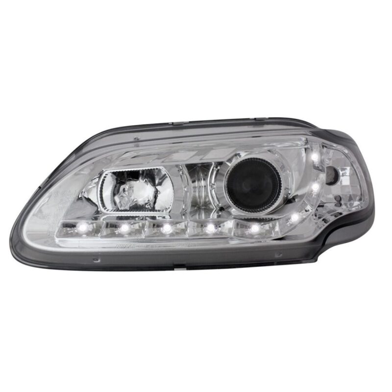 Φανάρια εμπρός led για Renault Megane (1996-1999) - chrome , με λάμπες (Η1) - σετ 2τμχ. € 319,1