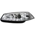 Φανάρια εμπρός led για Renault Megane (2002-2005) - chrome , με λάμπες (Η1) - σετ 2τμχ. € 313,1