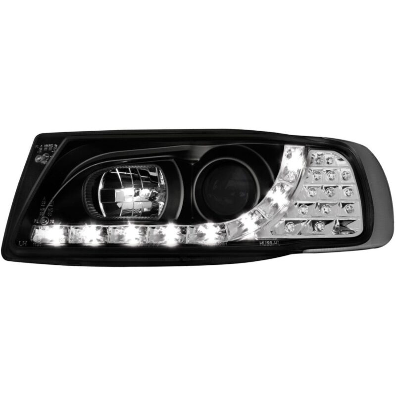 Φανάρια εμπρός led για Seat ibiza 6K (1993-2000) - black , με λάμπες (Η1) - σετ 2τμχ. € 421,1