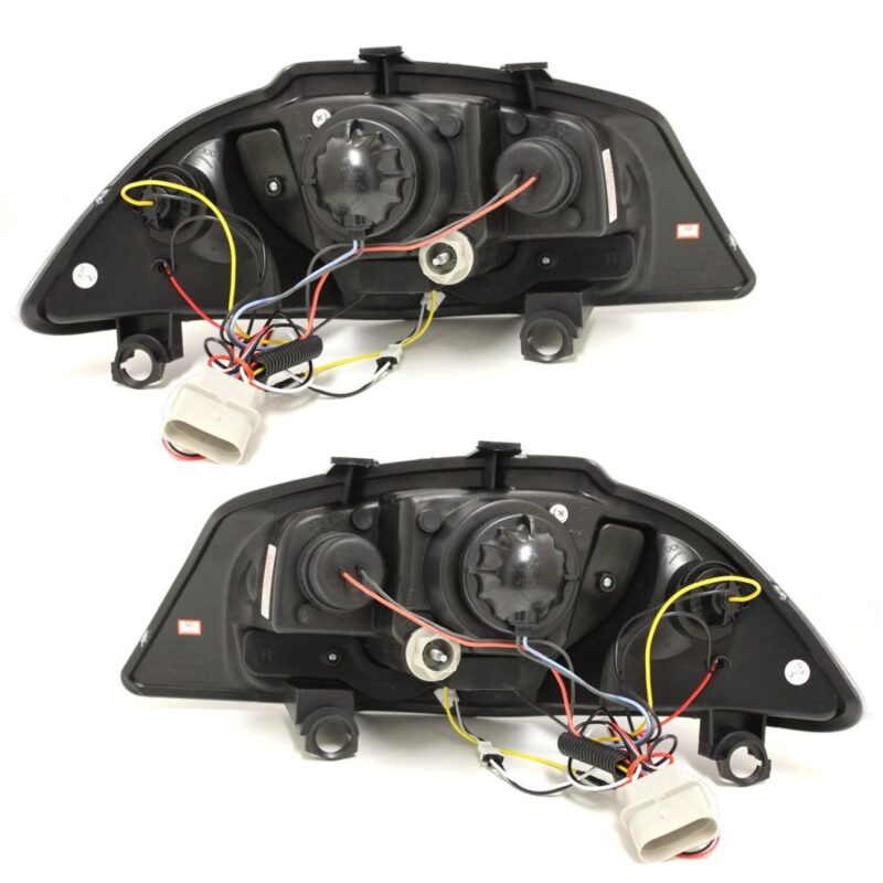 Φανάρια εμπρός led για Seat ibiza 6L (2003-2008) - chrome , με λάμπες (Η1) - σετ 2τμχ. € 409,1