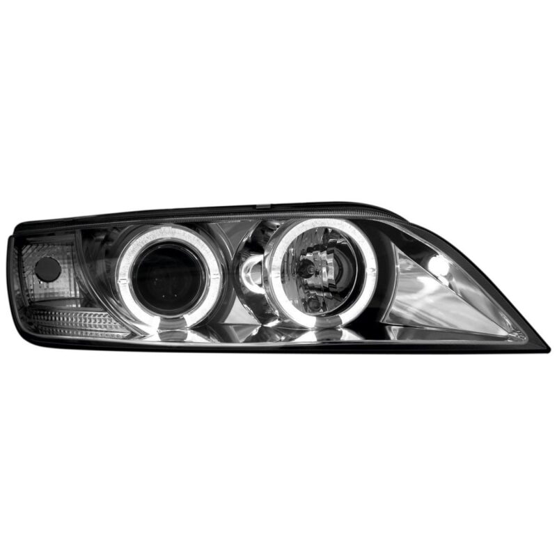 Φανάρια εμπρός angel eyes για BMW Z3 (1996-2002) - chrome , με λάμπες (Η1) - σετ 2τμχ. € 463,7