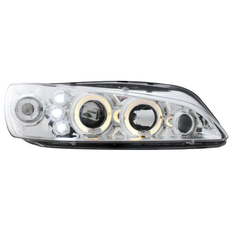 Φανάρια εμπρός angel eyes για Peugeot 306 (1997-2000) , με λάμπες (Η1) - σετ 2τμχ. € 247,1