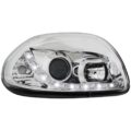 Φανάρια εμπρός led για Renault Clio 2 (1998-2000) - chrome , με λάμπες (Η1) - σετ 2τμχ. € 301,1