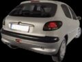 Πίσω φανάρια led για Peugeot 206 - black - σετ 2τμχ. € 181,1