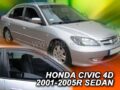 Ανεμοθραύστες για Honda Civic VII (2001-2005) sedan - 2 τμχ. εμπρός € 72,9