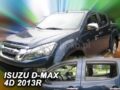 Ανεμοθραύστες για Isuzu D-Max (2012+) 4 πορτο - 4 τμχ. εμπρός και πίσω € 103,9