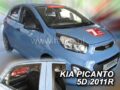 Ανεμοθραύστες για Kia Picanto (2004-2011) 5 πορτο - 4 τμχ. εμπρός και πίσω € 103,9