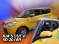 Ανεμοθραύστες για Kia Soul (2014+) 5 πορτο - 4 τμχ. εμπρός και πίσω € 103,9