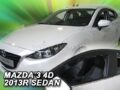 Ανεμοθραύστες για Mazda 3 (2013-2018) 5 πορτο , sedan - 2 τμχ. εμπρός € 72,9