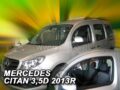 Ανεμοθραύστες για Mercedes Citan W415 (2012+) 3/5 πορτο - 2 τμχ. εμπρός € 72,9