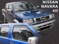 Ανεμοθραύστες για Nissan Navara / Pick Up (2001-2005) 4 πορτο - 4 τμχ. εμπρός και πίσω € 103,9