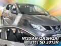 Ανεμοθραύστες για Nissan Qashqai (2013+) 5 πορτο - 2 τμχ. εμπρός € 72,9