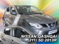 Ανεμοθραύστες για Nissan Qashqai (2013+) 5 πορτο - 4 τμχ. εμπρός και πίσω € 103,9